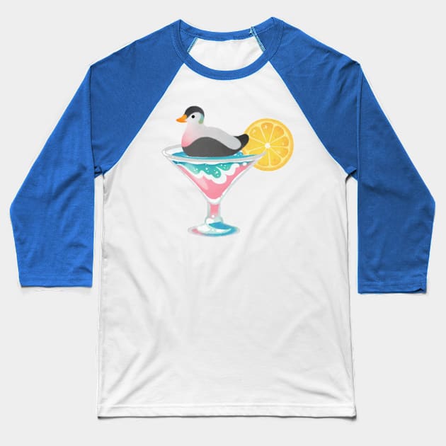 Summer cocktails Baseball T-Shirt by pikaole